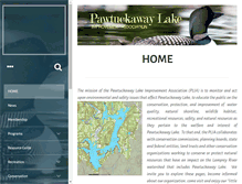 Tablet Screenshot of pawtuckawaylake.com